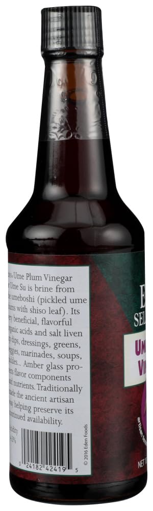Eden Foods Selected Ume Plum Vinegar -- 10 fl oz - 2 pc