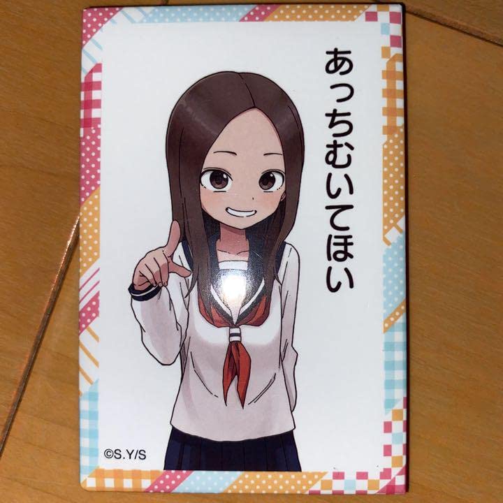 Amazon.co.jp: からかい上手の高木さん スクエア缶バッジ : おもちゃ