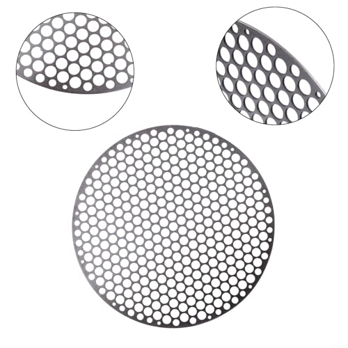 Rejilla de acero inoxidable para barbacoa con diseño óptimo para asar, enfriar y secar varios alimentos (26 cm)