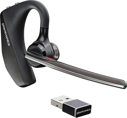 Miniatura 2 de Plantronics by Poly Voyager 5200 UC - Auriculares inalámbricos y estuche de carga - Auriculares Bluetooth de un solo oído con micrófono de