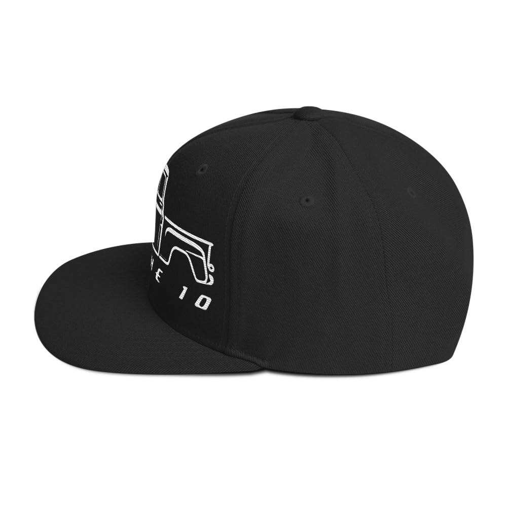 Sylwetka czapki Chevy Apache z 1958 roku dla entuzjastów zabytkowych pickupów czapka snapback