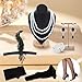 ISTOOLCO 6 Pcs 1920s Flapper Accessories for Women, Vintage 20s Accessories, 1920s Headpiece for Women, Fashion Flapper Accessorie-s Set.