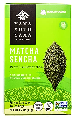 Té verde Matcha Sencha 18 saquitos pack de 6 miniatura 1