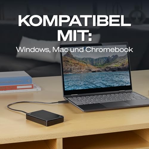 Seagate 4TB Externe Tragbare Festplatte | USB 3.0 (STGX4000400) – Ansicht 8