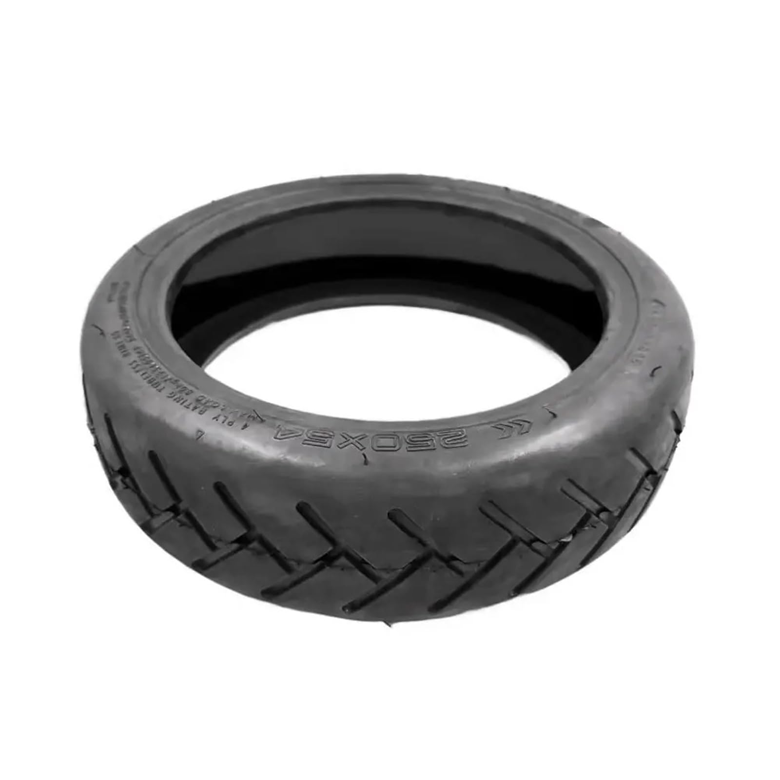 Neumáticos de Scooter, Rueda Patinete Neumático for patinete eléctrico con pegamento, 250 x 54, accesorios sin cámara de vacío(250x54 vacuum tire)
