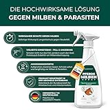 Silberkraft Milbenspray Pferde 500 ml, Effektiver Milbenschutz & Parasitenabwehr, Soforthilfe bei Juckreiz, Langzeitschutz gegen Milben, Flöhe & Läuse, wirksame Formel zur Insektenabwehr