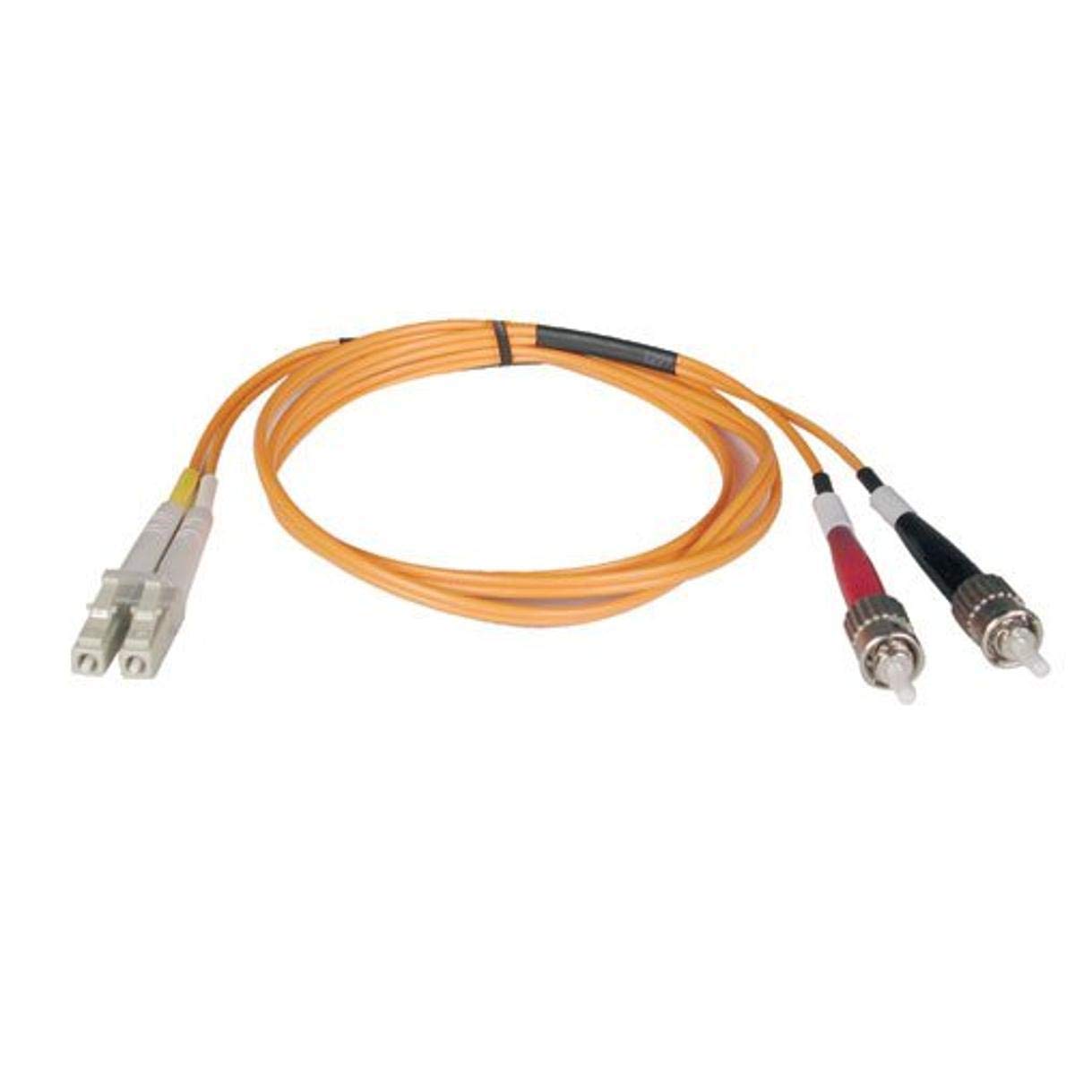 Cable de conexión de fibra dúplex multimodo de 2 metros con conectores LC/ST 2