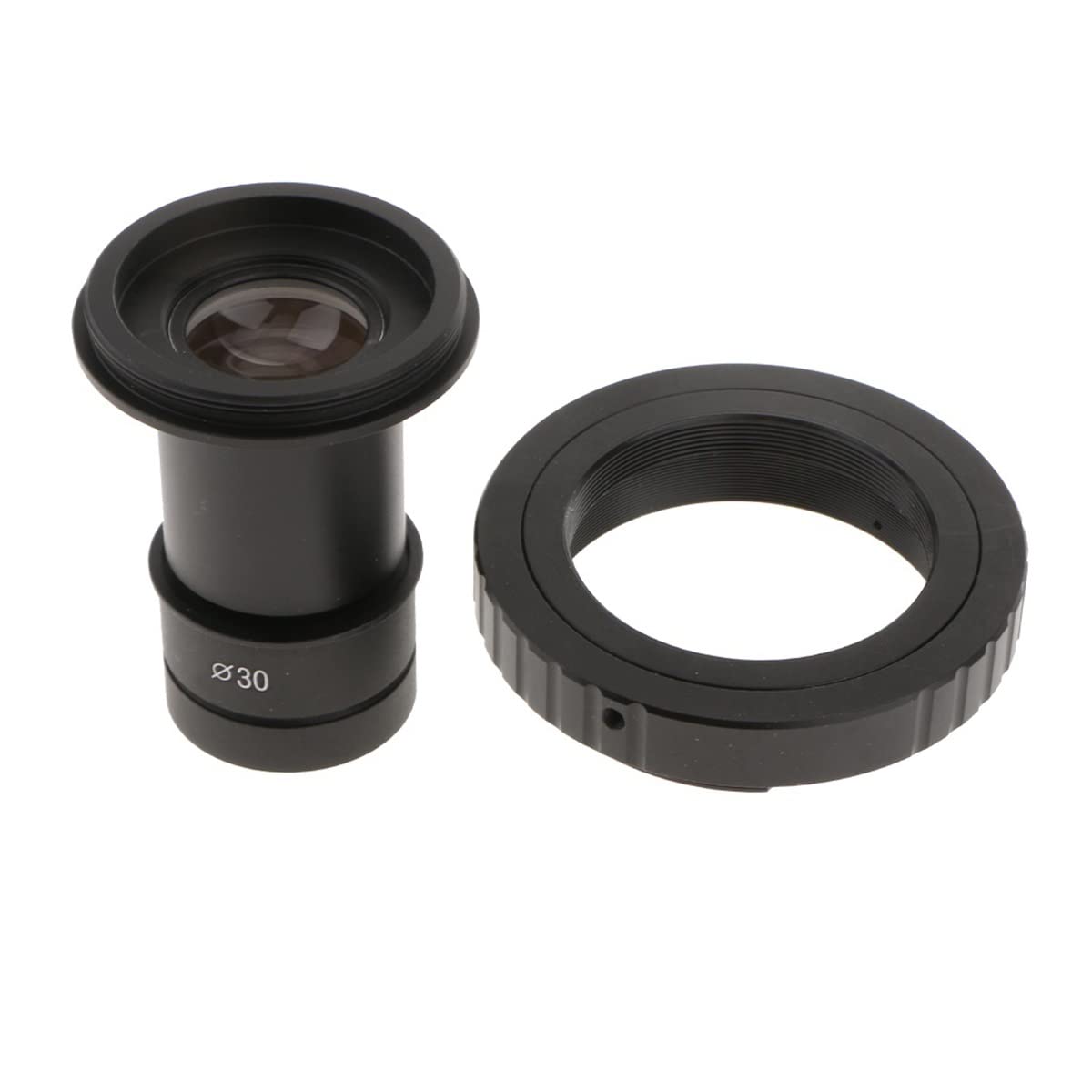 Zestaw akcesoriów do mikroskopu T2 pierścień do mikroskopu 9,6 x szerokopolowego mikroskopu, 23,2 mm, 30 mm adapter okularowy do mikroskopów stereofonicznych szkiełek mikroskopowych
