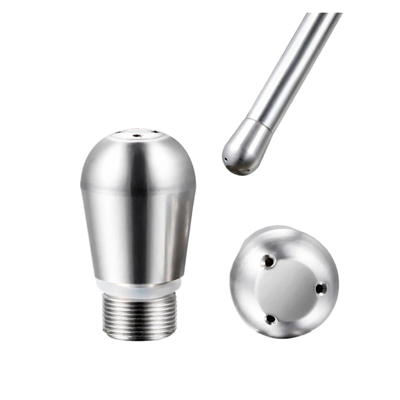 Testa A Vapore Modificata For Macchina Da Caffè 3 Fori 4 Fori, Compatibile Con Breville, 870/878/880 Parte Generale For Macchina Da Caffè Con Ugello A Vapore In Acciaio Inossidabile(3 holes)
