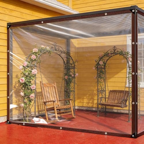 Lona transparente 150x230 impermeable multiusos para exterior 2