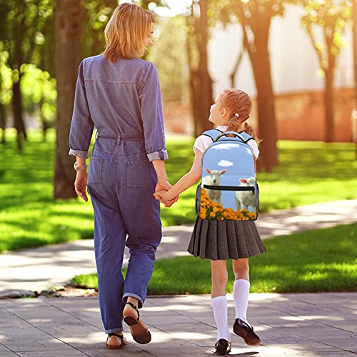 Sac à dos agneau contre la monotonie des sacs d'étudiant classiques