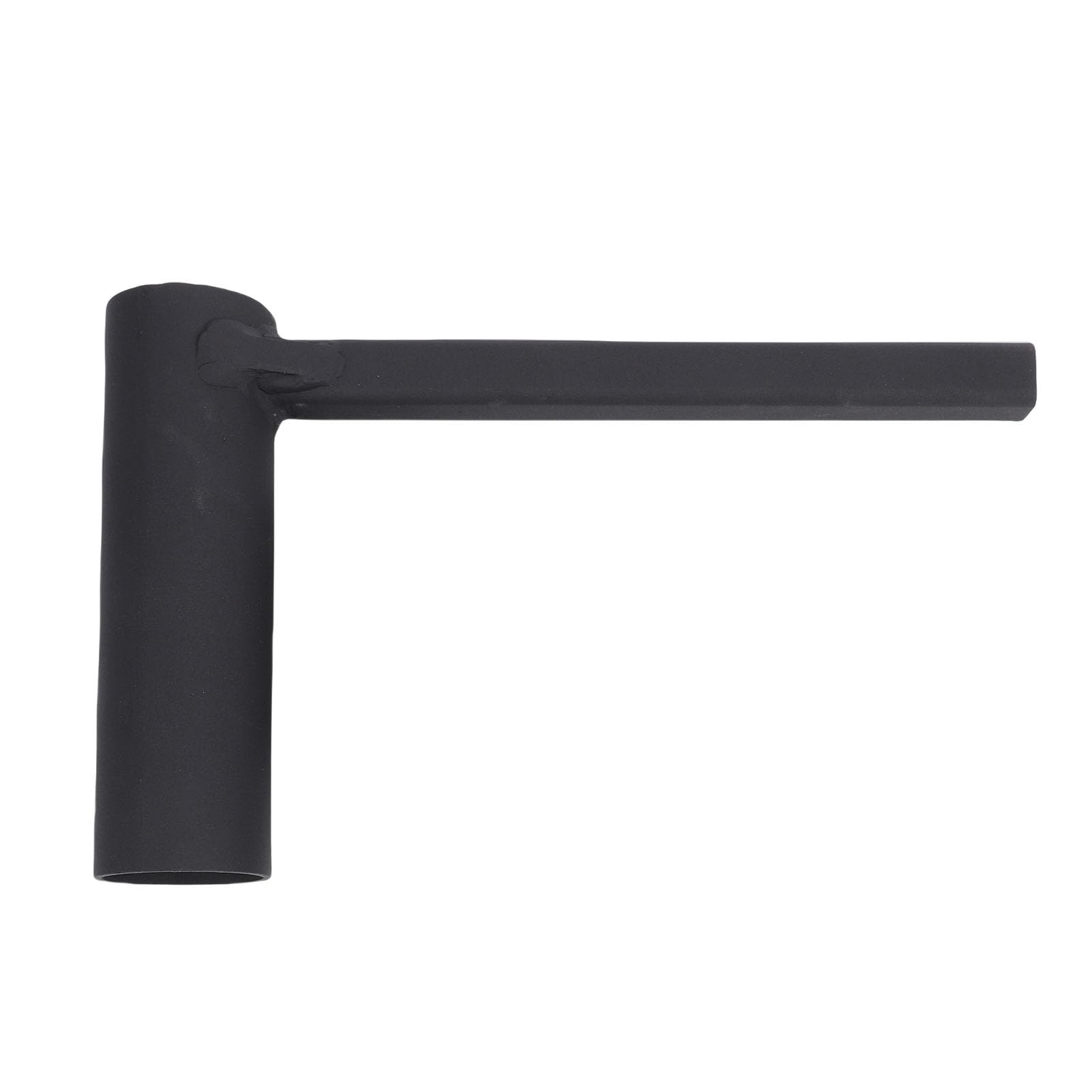 Tbest Kit Smontagomme Manuale, Adattatore Testa D'Anatra per Smontagomme, con Tubo in Acciaio Integrato e Manico in Acciaio al Carbonio con Cono Argentato, for Pneumatici da 16-21