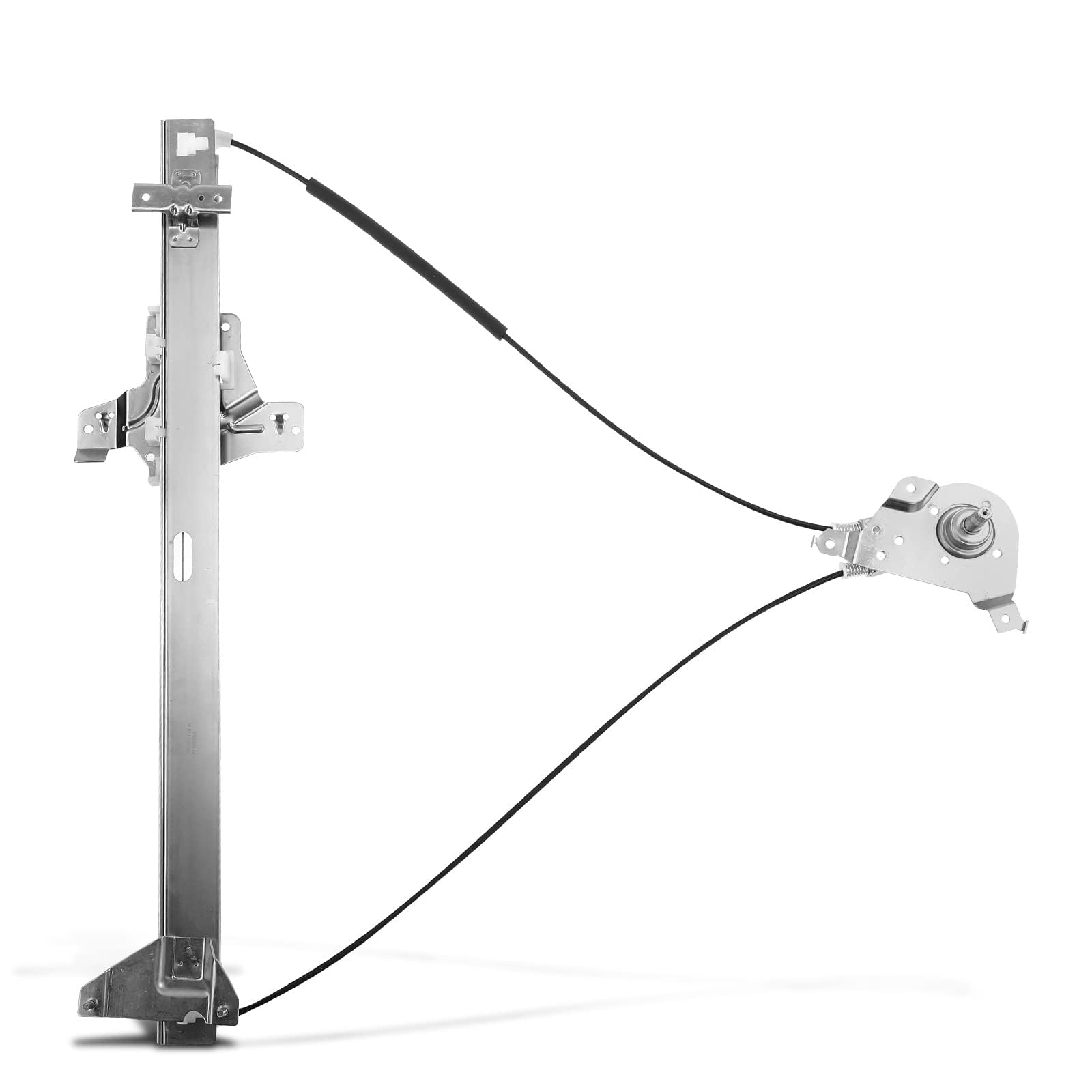 A-Premium Front Left Manual Window Regulator Compatible with Ford E-150 E-250 E-350 Econoline E-350 E-450 E-550 Super Duty Front Driver Side