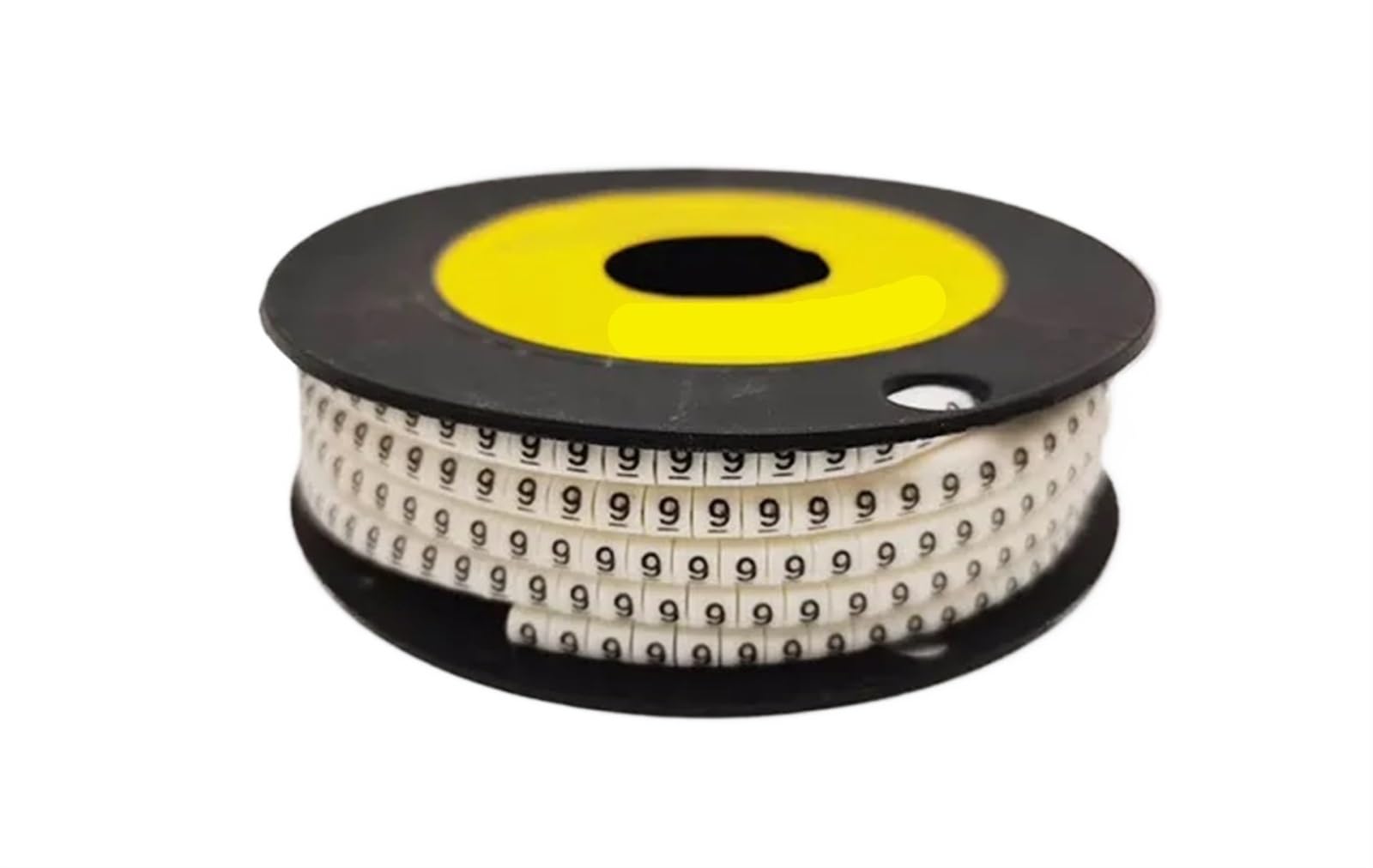 Etiquetas para Cables 250/500/1000 Uds. 0 a 9 Número 2,5 mm2 Cable Marcador de Cable Envoltura en Espiral Color 18AWG-12 AWG EC-1(No.9,EC-2(500Pcs))