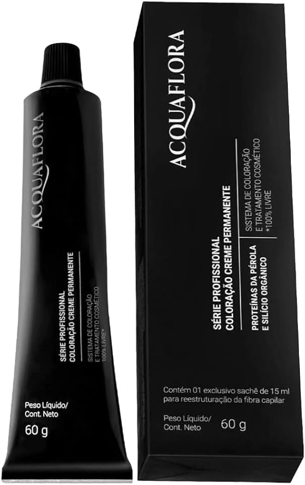 ZKMAGIC Acquaflora Cosméticos Coloração Permanente 60G - 3.0 - Castanho Escuro