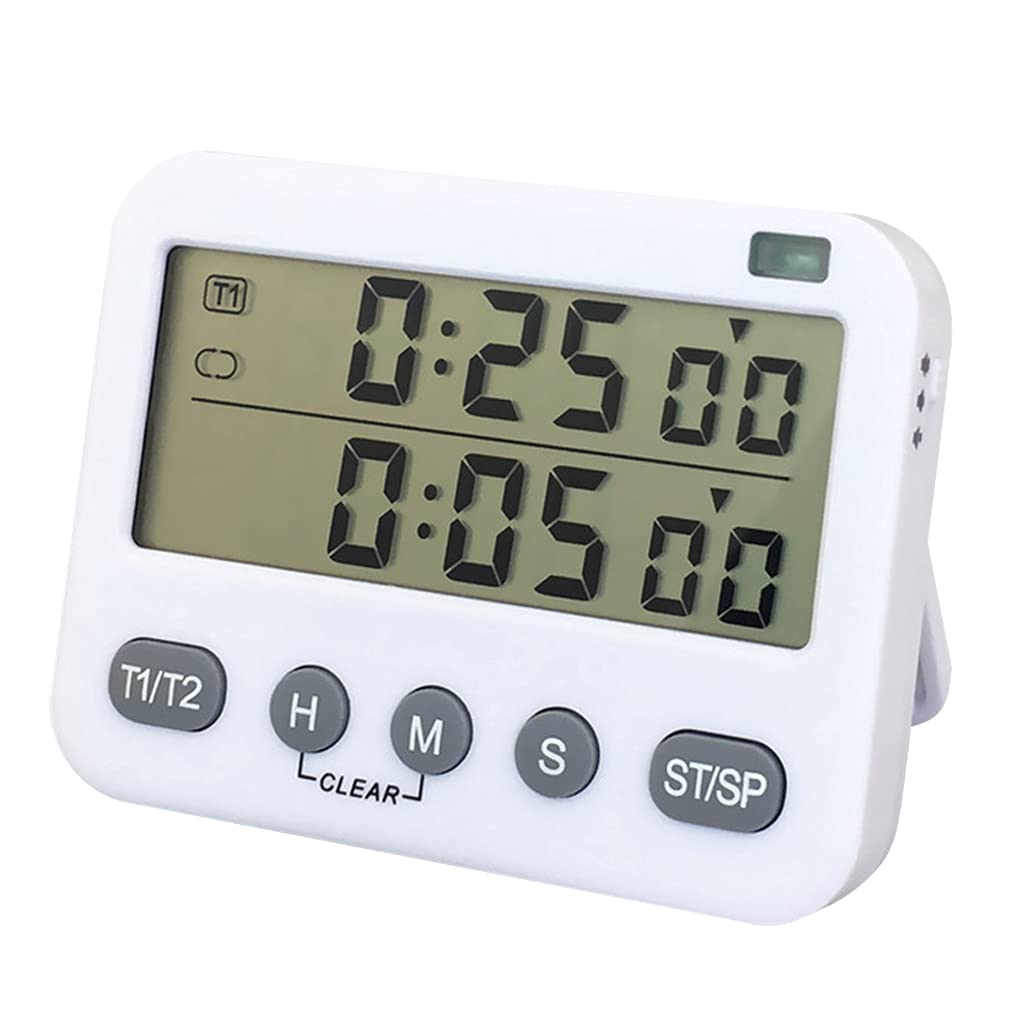 Temporizador Mecánico Grande 60min - Visual Con Disco Rojo Y Alarma