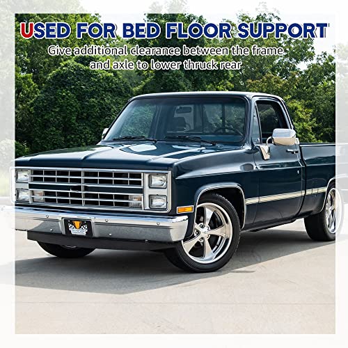 ELITEWILL Rear C-Notch Frame Kit Truck Square Body Repair Kit Fit for for 1973-1987 Chevrolet C10 C15 C1500 2WD, Fit for 1973-1987 GMC C10 C15 C1500 2WD by ELITEWILL - Image 4