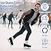 IFOYO Ice Skate Boot Covers for Figure Skats, Easy-on Easy-Off Ice Skating Accessories for Figure, Speed and Recreational Skating, Washable Skatings Covers for Youth and Adults, Black, M (1 Pair)