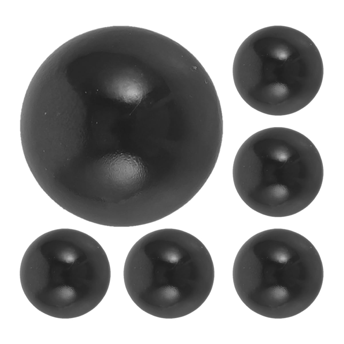 LOPUNER 4pcs Accessoires pour Flipper Ensemble de Billes de Flipper en Plastique Boules de Rechange Performance Fluide Usage Polyvalent pour Tables de Jeu Usage Domestique
