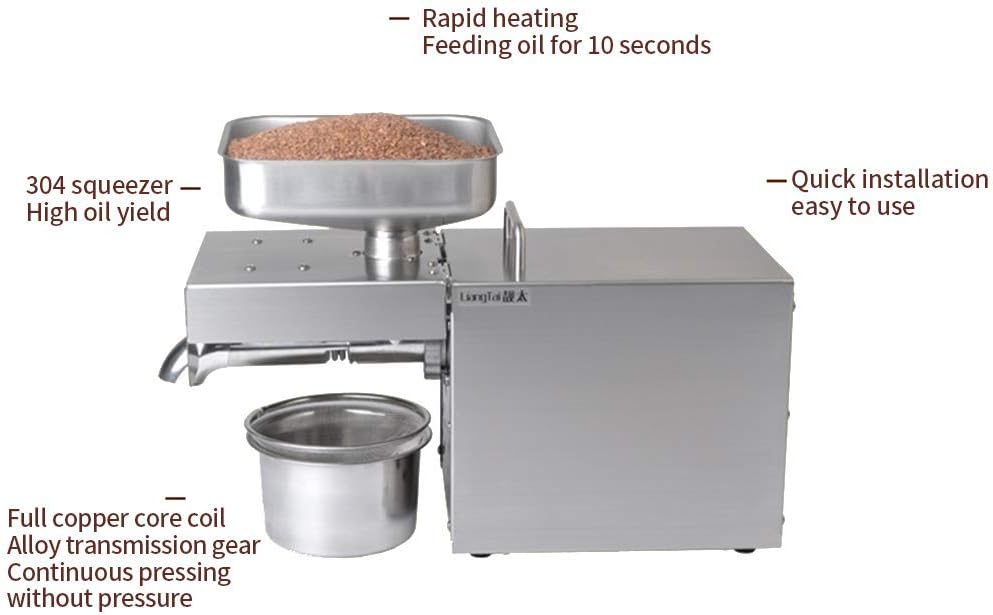 YUEWO Oil Press Machine Features