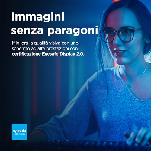 Lenovo Legion R27i-30 Monitor Gaming 27" FHD (1920x1080), IPS, 0.5ms, 165Hz (Overclock 180Hz), Altoparlanti, Regolabile, AMD FreeSync Premium, HDMI 2.1 + DP - Immagine 2