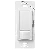 Lutron Maestro Motion Sensor switch, no neutral required, 250 Watts Single-Pole, MS-OPS2-SW, Snow by Lutron