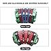 Gaeirt Professional Concertina, 20 Buttons Accordion with Strap and Carrying Bag Beginner Musical Instrument for Daily Practice Stage Performance(Green), Gaeirtgp4ty3d1wx4925-03