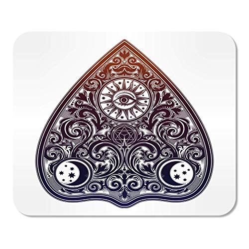 Mousepad Computer Notepad Office Vintage Magic Ouija Board Oracle Antique Boho Chic Halloween