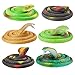 NUOBESTY 6 Pièces 75Cm en Caoutchouc Faux Serpent Jouets Forêt Tropicale Serpents Prank Jouets Théâtre Props Et Cotillons pour Les Enfants