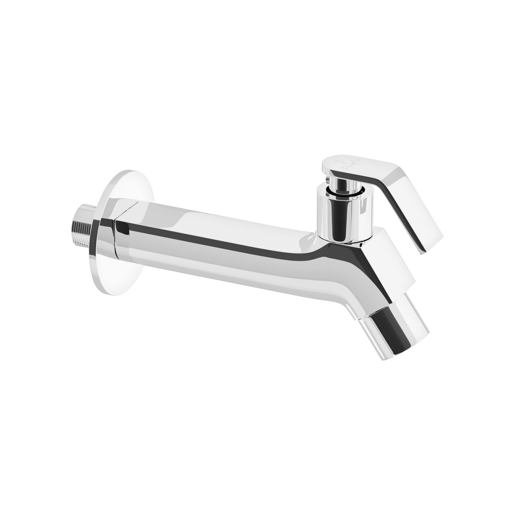 Pixaflo META Brass Long Body Bib Cock Tap with Wall Flange, Chrome Finish (B09V1GHJNX) Amazon Price History, Amazon Price Tracker