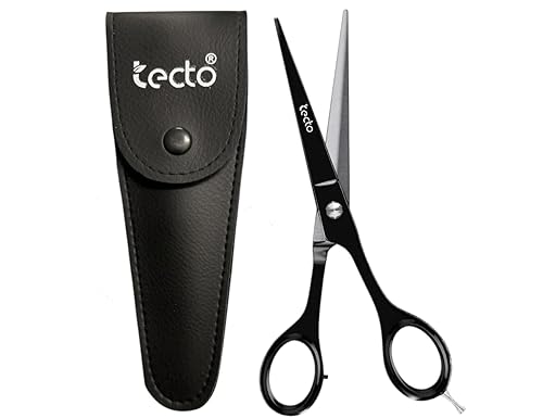 Tecto Tijeras de peluquero, tijeras profesionales de 6.6 pulgadas de acero inoxidable para cortar el cabello, tijeras de corte de pelo extra
