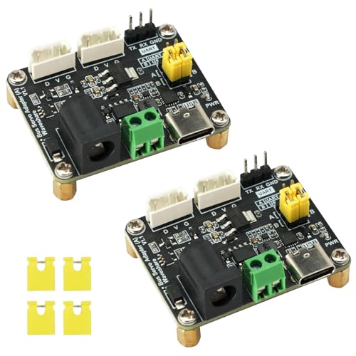 Serial Bus Servo Driver Board für ST/SC Reihe, 2 Stück Bus Servo Treiber Platine Bus Servo Adapter UART Schnittstelle Unterstützt C/C++/Python Kompatibel mit Raspberry pi mit Arduino mit STM32/ESP32 Serial Bus Servo Driver Board für ST/SC Reihe, 2 Stück Bus Servo Treiber Platine Bus Servo Adapter UART Schnittstelle Unterstützt C/C++/Python Kompatibel mit Raspberry pi mit Arduino mit STM32/ESP32