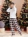 Cooraby Boys Plaid Pants with Pockets and Elastic Waist for Boys & Girls - Perfect for Christmas