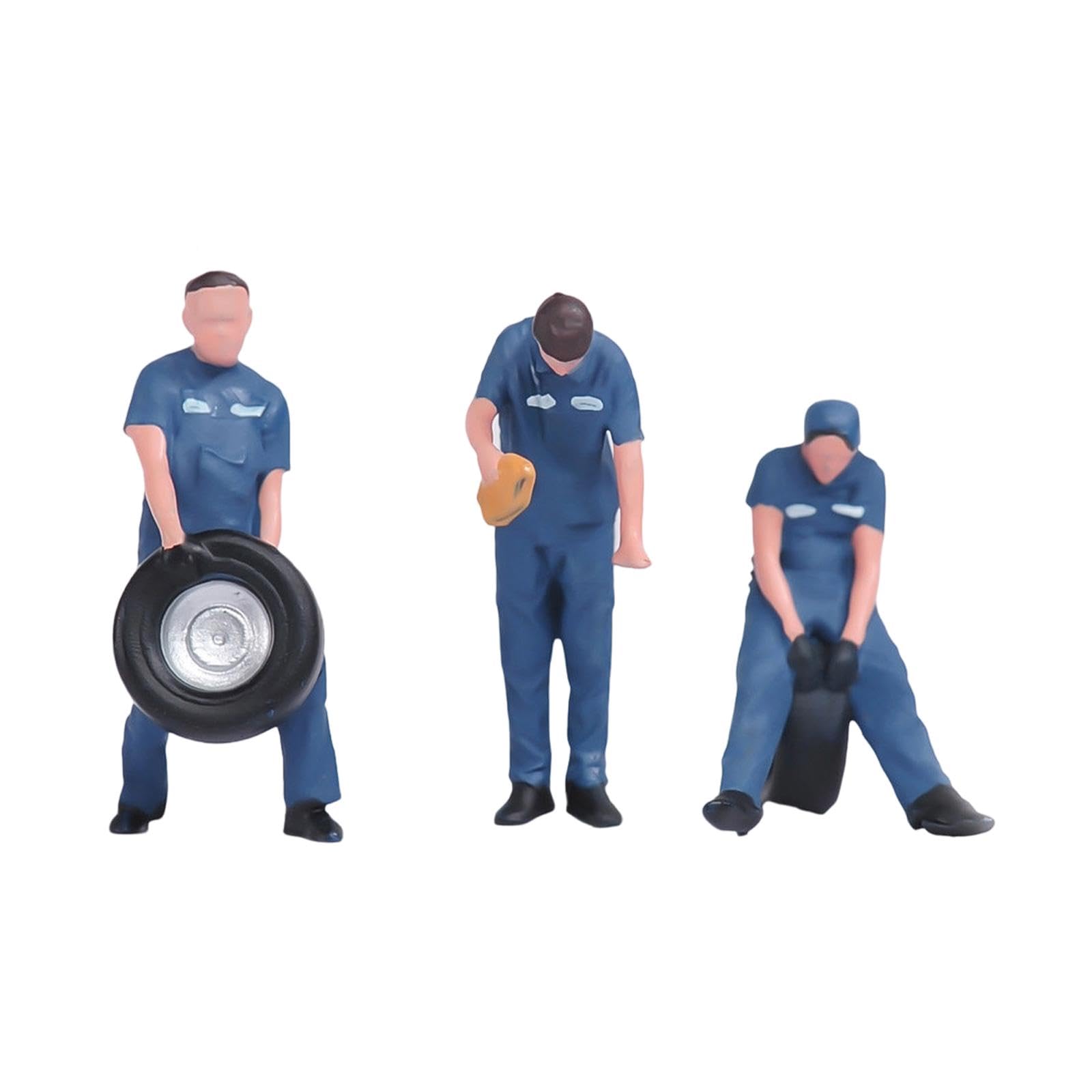 3 Pieces 1/64 Scale Miniature Figures Car Mechanic Men Micro Landscape Decor|Toys & Hobbies|Model Railroads & Trains|Railroads & Trains|Parts & Accessories|Figures & People-image-45