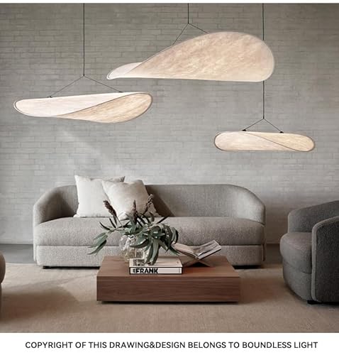 Hobaca Estilo japonês designer de luzes pendentes brancas simples restaurante famoso restaurante can