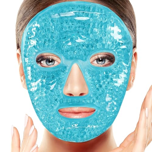 Image of Anti-Fog Full Face Shield Upgraded, Impact & Wind Resistant Cycling Mask with Adjustable Fit, Transparent Protection for Outdoor & Kitchen Use, Heat & Blue Light Blocking
