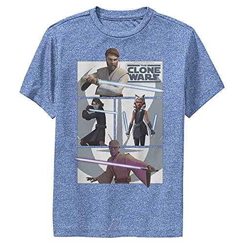 T-shirt Star Wars Clone Wars anti-transpiration pour garçon S