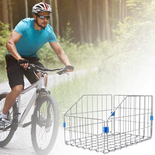 Panier de vélo pliable arrière stable - Support amovible VTT