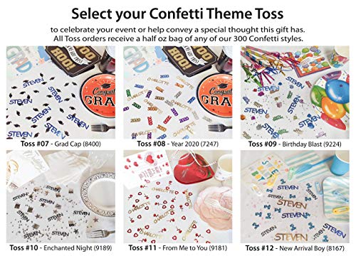 Generic Katelyn - Name Confetti In 12 Metallic Colors. Includes Confetti Toss Mix Or Girls Name Only Set #N646 thumb #4