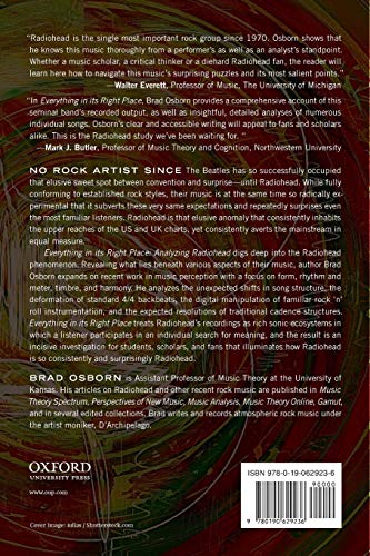 Everything in Its Right Place: Analyzing Radiohead