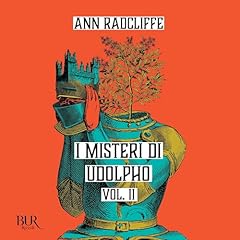 Diseño de la portada del título I misteri di Udolpho