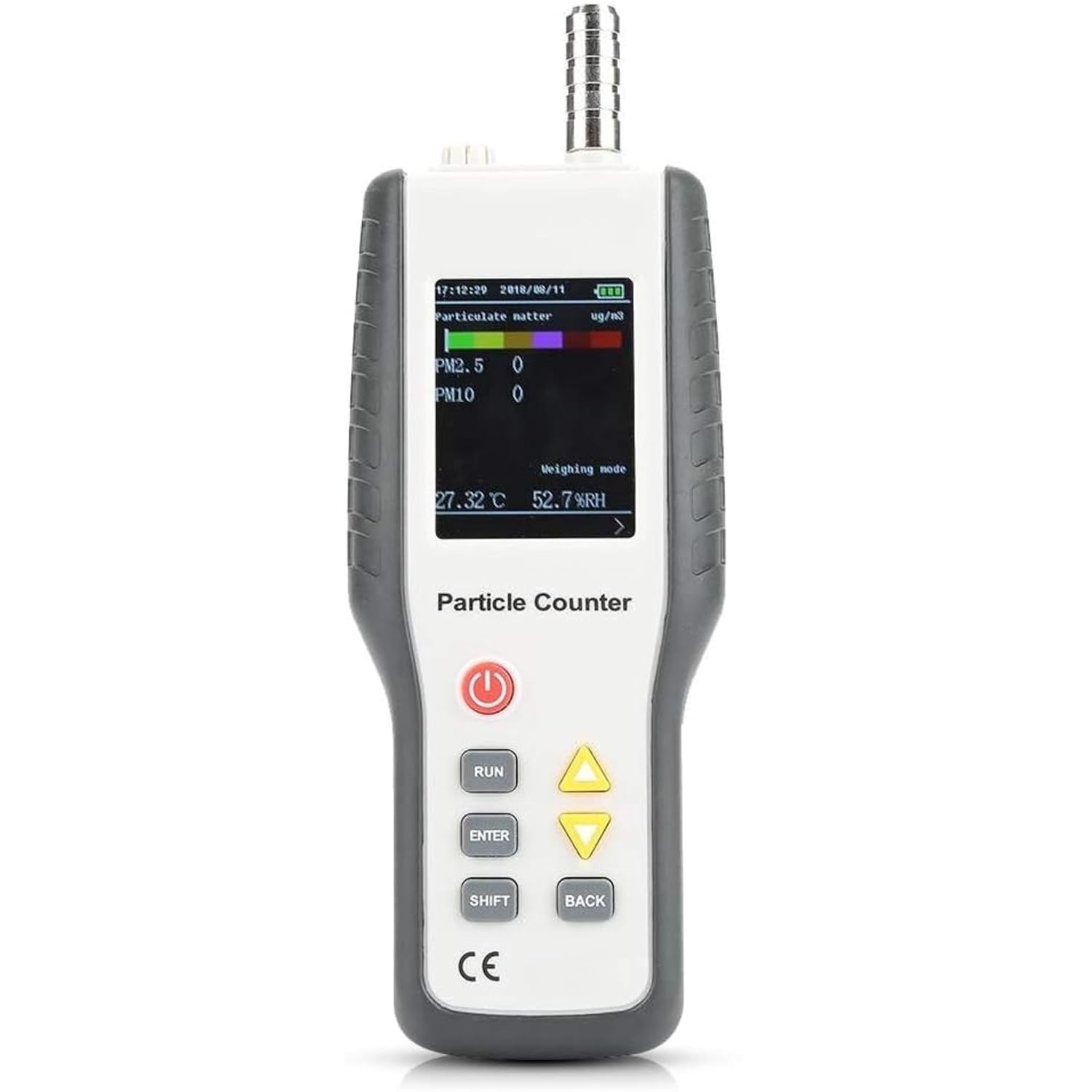 Skyking Handheld Particle Counter 0.3µm, 0.5µm, 1.0µm Particulate Monitor PM2.5, PM10, TSP, Temp & Humidity Detector-image-25