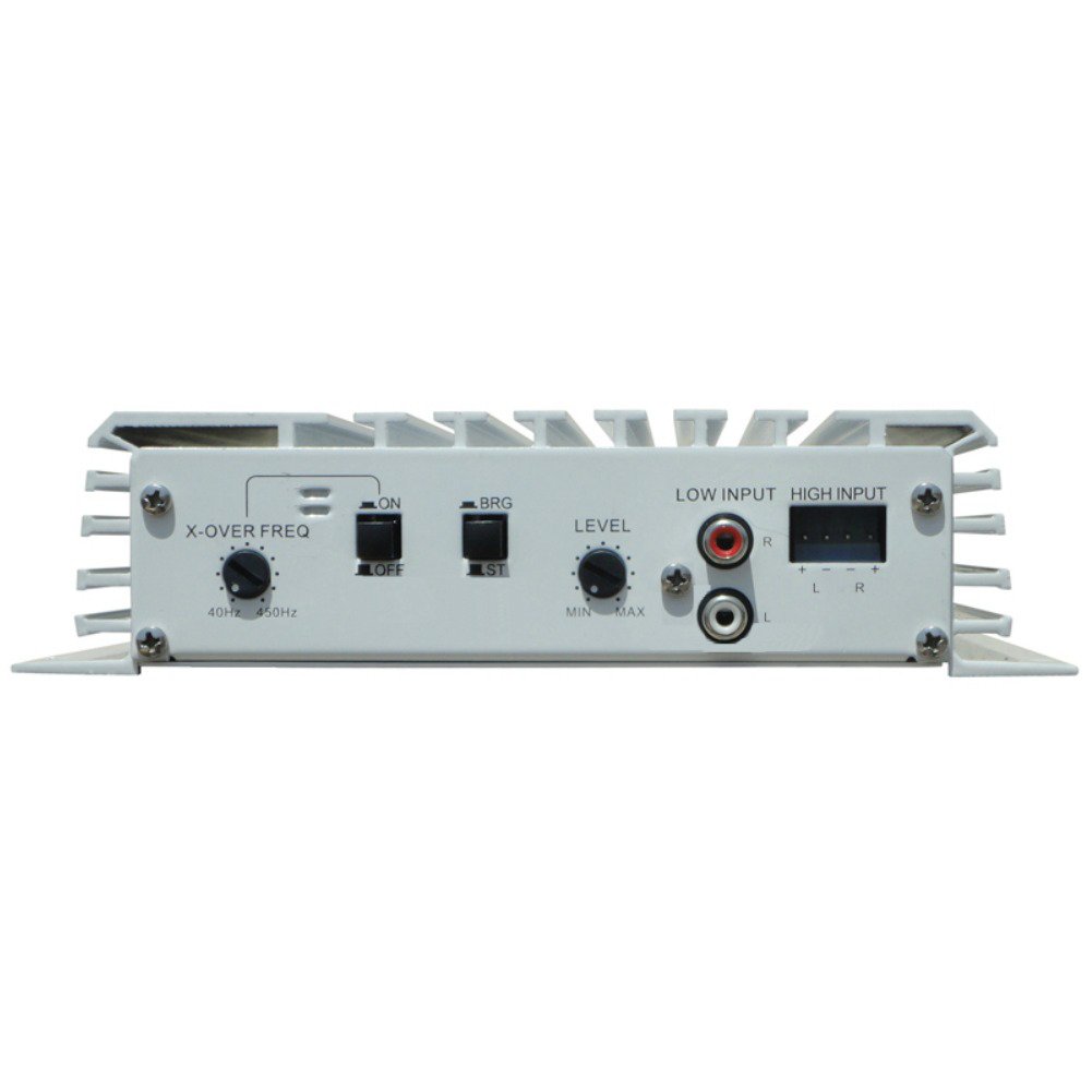 PYLE PLMRA200 AMPLIFICADOR MARINO EMPLEO NÁUTICO 200 VATIOS RMS Y 400 VATIOS MAX 2 CANALES ÓPTIMOS POR BARCO PISCINA BALSA O EMBARCACIONES PARA INTERIOR EXTERIOR CON ENTRADAS RCA Y ALTO NIVEL