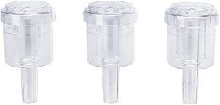 North Mountain Supply 2-Piece Airlocks for Fermentation - Airlocks for Wine Making, Brewing Beer, and Fermenting Foods - 3 Pack