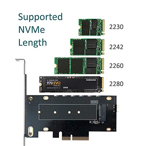 Image of VANTEC M.2 NVME PCIE X4 Adapter with ARGB Heat Sink