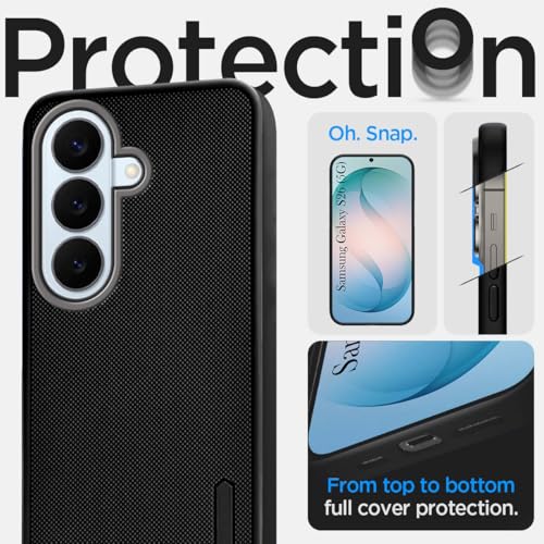 Image of Jkobi Rubberised Back Cover Case for Samsung Galaxy S26 5G (Textured Grip Design | Micro-Fiber Cloth Inside | Slim and Light Weight | Soft Touch and Feel)