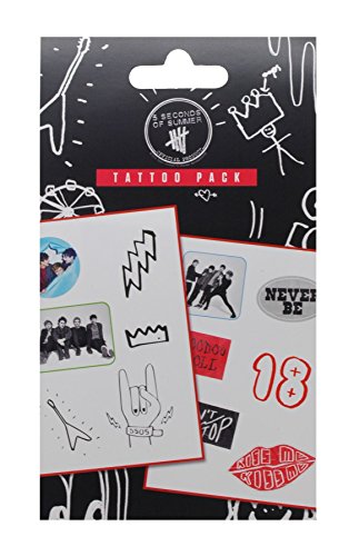 Poster Revolution Pack de Tatuajes 5 Seconds of Summer Mix
