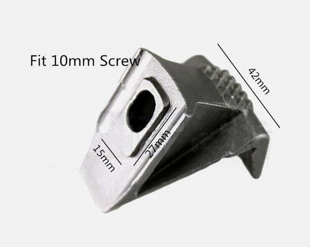 4PC Tire Changer Machine Rim Clamp Metal Jaw Guard 10mm for Coats Wheel Repair