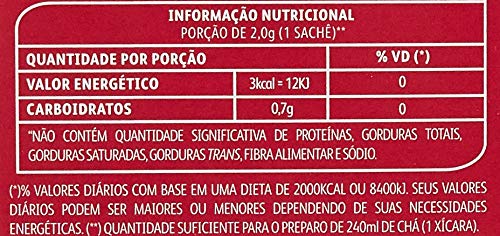 Leão Chá De Frutas Vermelhas Fuze Com 10 Saquinhos