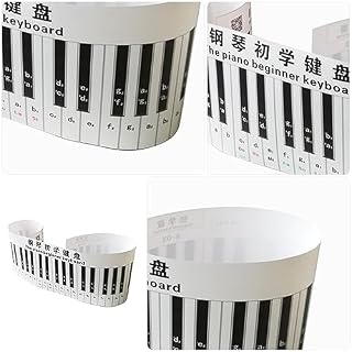 Clavier de piano simulé claviers instrument keytar clavier piano 88 touches guide du tableau des notes de piano Clavier de piano de simulation 3D clavier pour piano PVC Black BESTonZON - Les Beatles, Paul McCartney, John Lennon, RIngo Starr, George Harrison Clavier de piano simulé claviers instrument keytar clavier piano 88 touches guide du tableau des notes de piano Clavier de piano de simulation 3D clavier pour piano PVC Black BESTonZON – Image 2